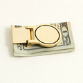 Gold Hinged Money Clip